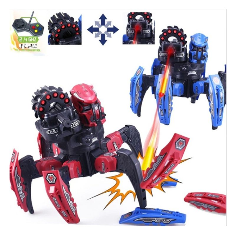 Andowl Robot Giocattolo Telecomandato da guerra A Batteria spara fr...
