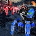 Robot Giocattolo Telecomandato da guerra A Batteria spara freccette bambini