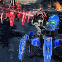 Robot Giocattolo Telecomandato da guerra A Batteria spara freccette bambini