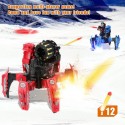 Robot Giocattolo Telecomandato da guerra A Batteria spara freccette bambini