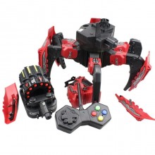 Robot Giocattolo Telecomandato da guerra A Batteria spara freccette bambini