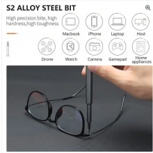 Set cacciaviti magnetici di precisioni 51 in 1 riparazione occhiali PC Telefoni