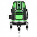 Livella laser tracciatore autolivellante 360º rotazione 5 linee verdi Q-SP01 