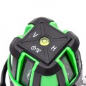 Livella laser tracciatore autolivellante 360º rotazione 5 linee verdi Q-SP01 