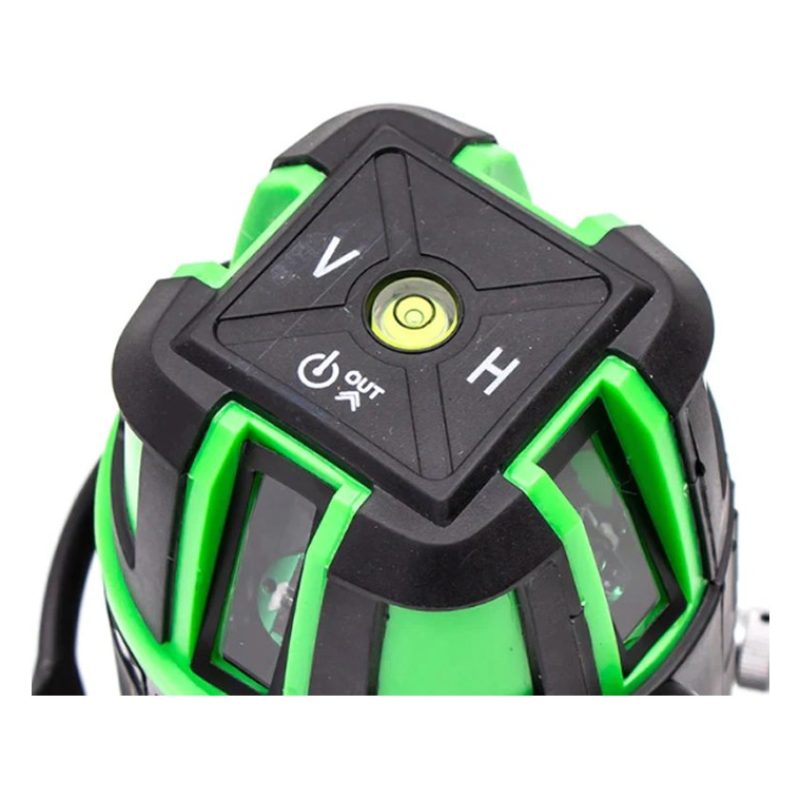 Livella laser tracciatore autolivellante 360º rotazione 5 linee ver...
