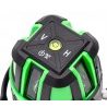 Livella laser tracciatore autolivellante 360º rotazione 5 linee ver...