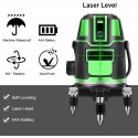 Livella laser tracciatore autolivellante 360º rotazione 5 linee verdi Q-SP01 