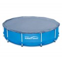 Telo copertura piscina fuoriterra tonda rotonda piscine diam 4,57 m Summer Waves