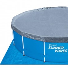 Telo copertura piscina fuoriterra tonda rotonda piscine diam 4,57 m Summer Waves