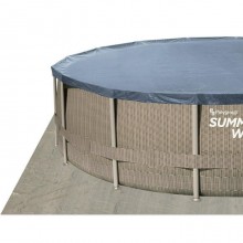 Telo copertura piscina fuoriterra tonda rotonda piscine diam 5,49 m Summer Waves