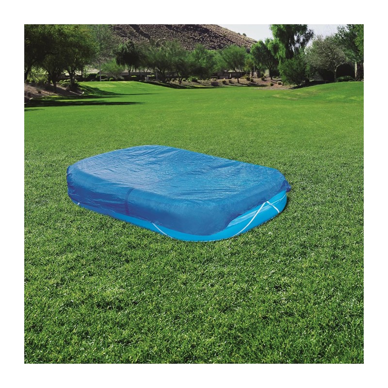 Telo di copertura per piscina family Rettangolare 262x175 cm blu Be...