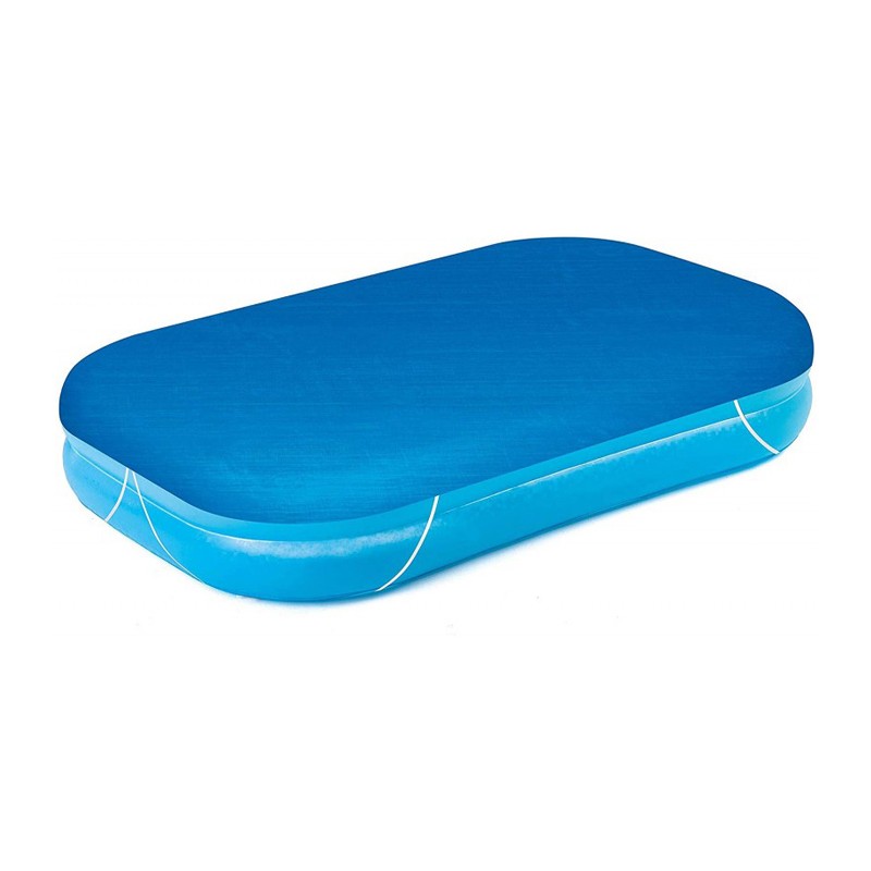 Telo di copertura per piscina family Rettangolare 262x175 cm blu Be...