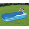 Telo di copertura per piscina family Rettangolare 305x183 cm blu Be...