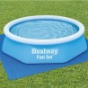 Bestway Tappeto di fondo per piscina da 274x274 cm fuoriterra Bestw...