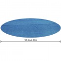 Telo Termico Per Piscina Fast Set e Steel Pro Rotonda 305cm Copertura Bestway