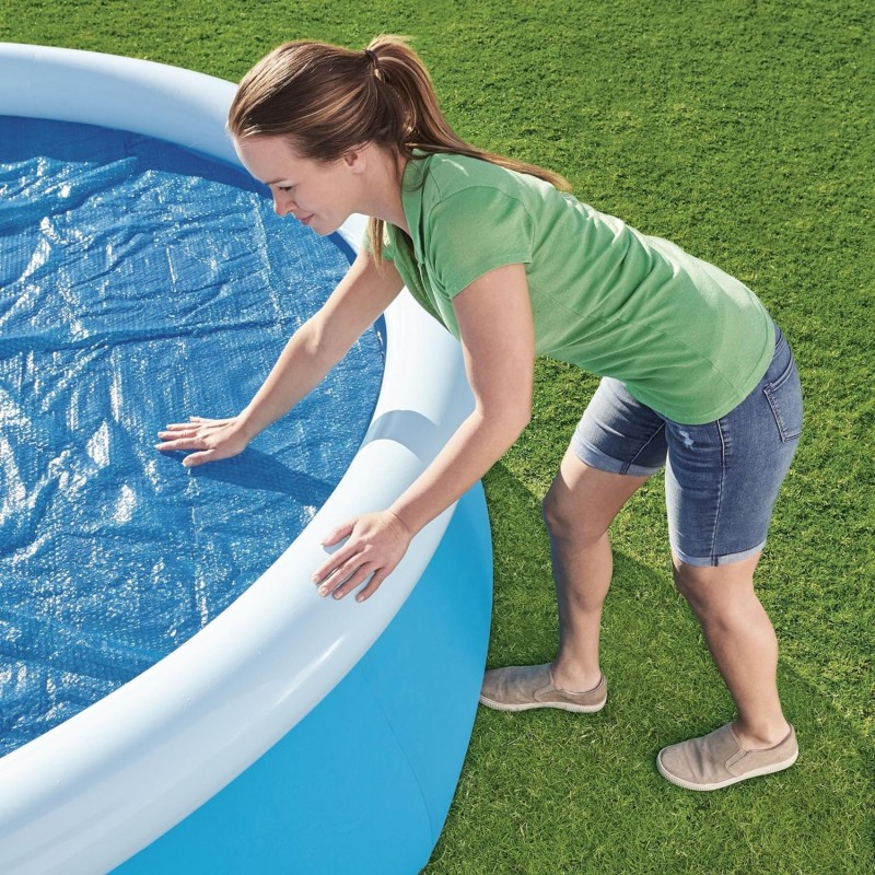 Bestway Telo Termico Per Piscina Fast Set e Steel Pro Rotonda 305cm...
