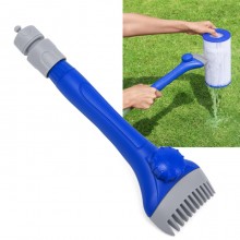 Pulitore a pettine per filtro piscina pulizia cartuccia piscine Bestway 58662