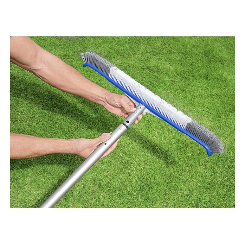 Bestway Spazzola per Pulizia Pareti Fondo Piscina 61 cm con Setole ...