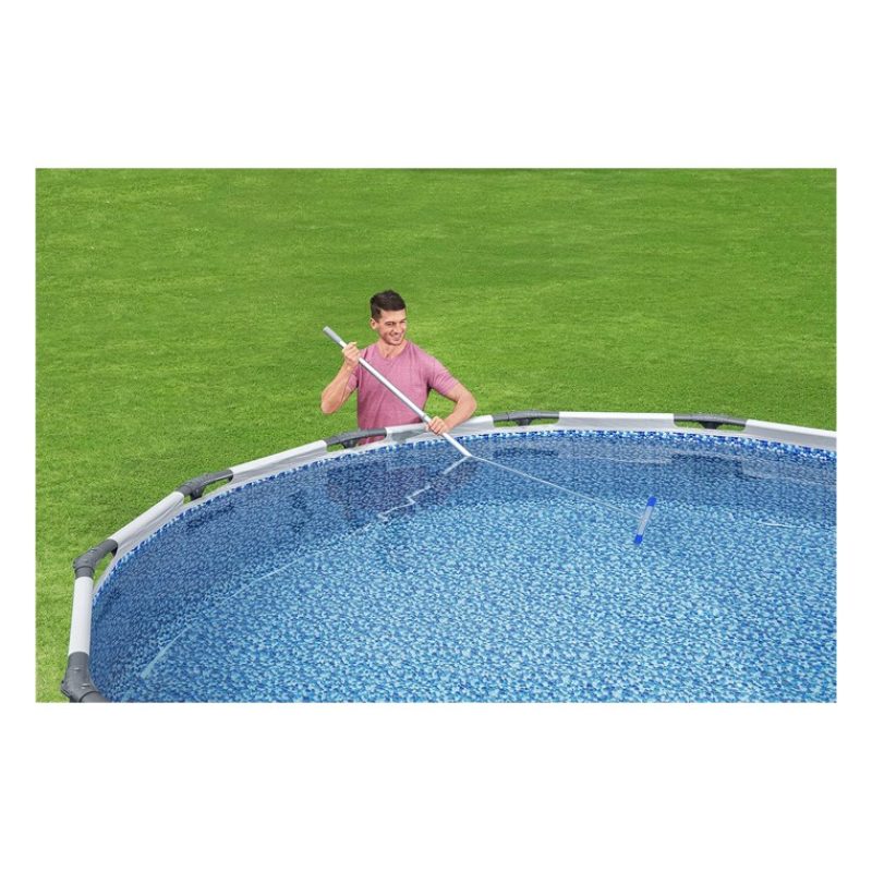 Bestway Spazzola per Pulizia Pareti Fondo Piscina 61 cm con Setole ...