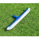 Spazzola per Pulizia Pareti Fondo Piscina 45 cm con Setole Dure Attacco a Clip