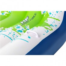 Materassino gonfiabile da piscina mare spiaggia Bestway 2 posti 221x174 cm