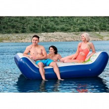 Materassino gonfiabile da piscina mare spiaggia Bestway 2 posti 221x174 cm
