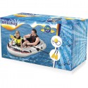 Bestway Canotto gonfiabile 2 persone con Remi e pompa ad Aria 188X98 cm 61108