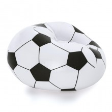 Poltrona Pallone Da Calcio Poltroncina Soccer 114x112x66cm Sedia Bestway 75010