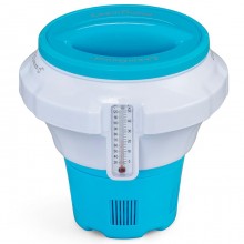 Dispenser Galleggiante per Pastiglie di Cloro 7,6 cm termometro Dosatore Bestway
