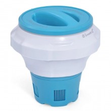 Bestway Dispenser Galleggiante per Pastiglie di Cloro e Bromo 7,6 c...