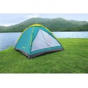 Tenda da Campeggio 210x210x130 cm 3 posti persone Bestway 68085 Cool Dome