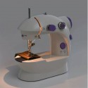 Mini macchina per cucire da cucito 4in1 portatile viaggio puntocroce filo sarta