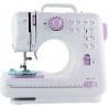 Allpress Macchina da cucire portatile con pedale 2 velocità e 12 pu...