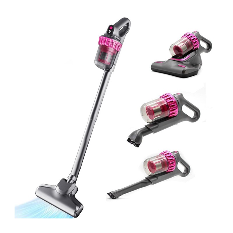 Aspirapolvere senza sacco fili scopa ricaricabile 4 in 1 acari pavimenti IP-T008