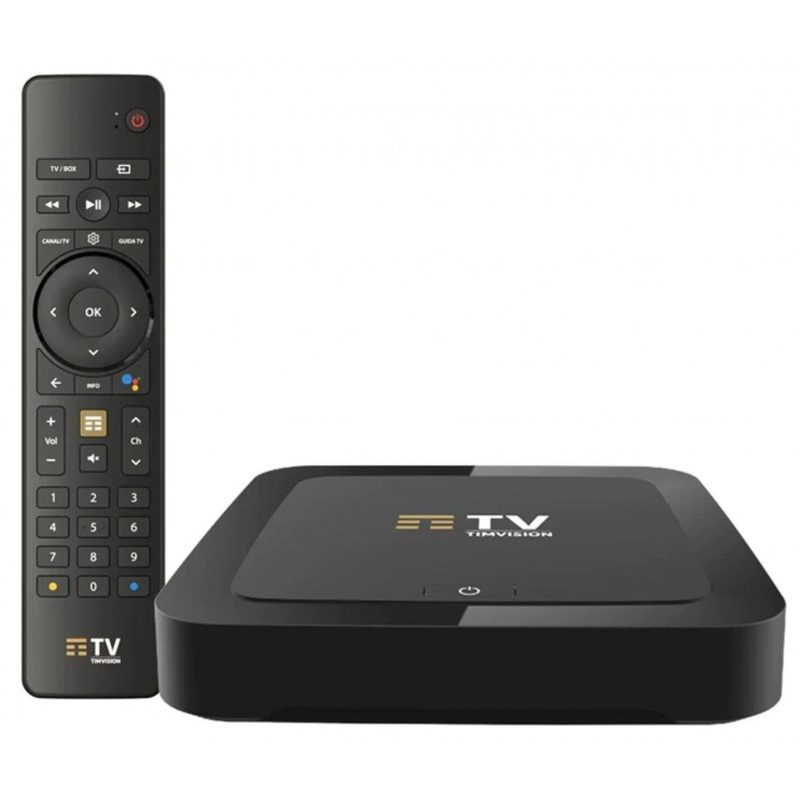 TIM Tim Vision BOX Decoder 4K Ricevitore Digitale Terrestre DVB-T2 ...
