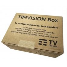TIM Tim Vision BOX Decoder 4K Ricevitore Digitale Terrestre DVB-T2 ...