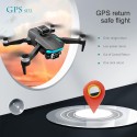 Mini drone S132 GPS 8K professionale fotocamera 360 motore brushless telecomando