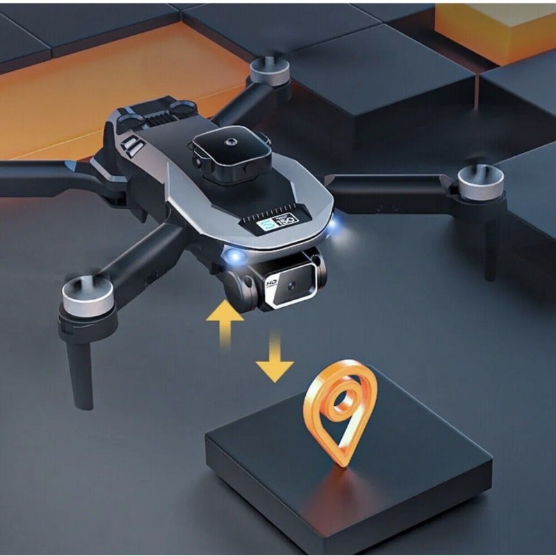 Drone S150 fotocame 4K GPS evitamento ostacoli professionale motore...