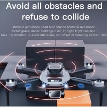 Drone S150 fotocame 4K GPS evitamento ostacoli professionale motore brushless