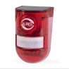 Allpress Luce led lampeggiante sirena sensore antifurto energia sol...