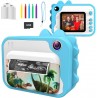 Hongu Fotocamera digitale per bambini macchina fotografica stampa i...