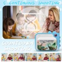 Fotocamera digitale per bambini macchina fotografica stampa istantanea 32Gb
