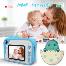 Fotocamera digitale per bambini macchina fotografica stampa istantanea 32Gb
