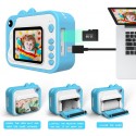 Fotocamera digitale per bambini macchina fotografica stampa istantanea 32Gb