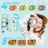 Hongu Fotocamera digitale per bambini macchina fotografica stampa i...