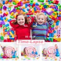 Fotocamera digitale per bambini macchina fotografica stampa istantanea 32Gb