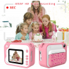 Hongu Fotocamera digitale per bambini macchina fotografica stampa i...