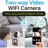 Andowl Telecamera IP WIFI videochiamata sorveglianza visione IR HD ...