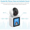 Andowl Telecamera IP WIFI videochiamata sorveglianza visione IR HD ...