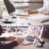 Allpress Caricatore wireless 3 in 1 Magnetico Airpods/Apple Watch/i...